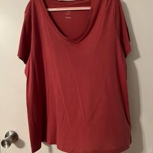 Red women’s shirt